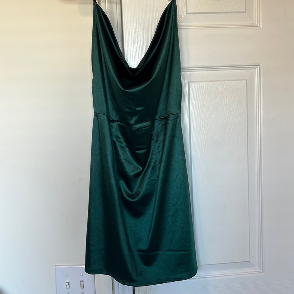 Homecoming Green Dress